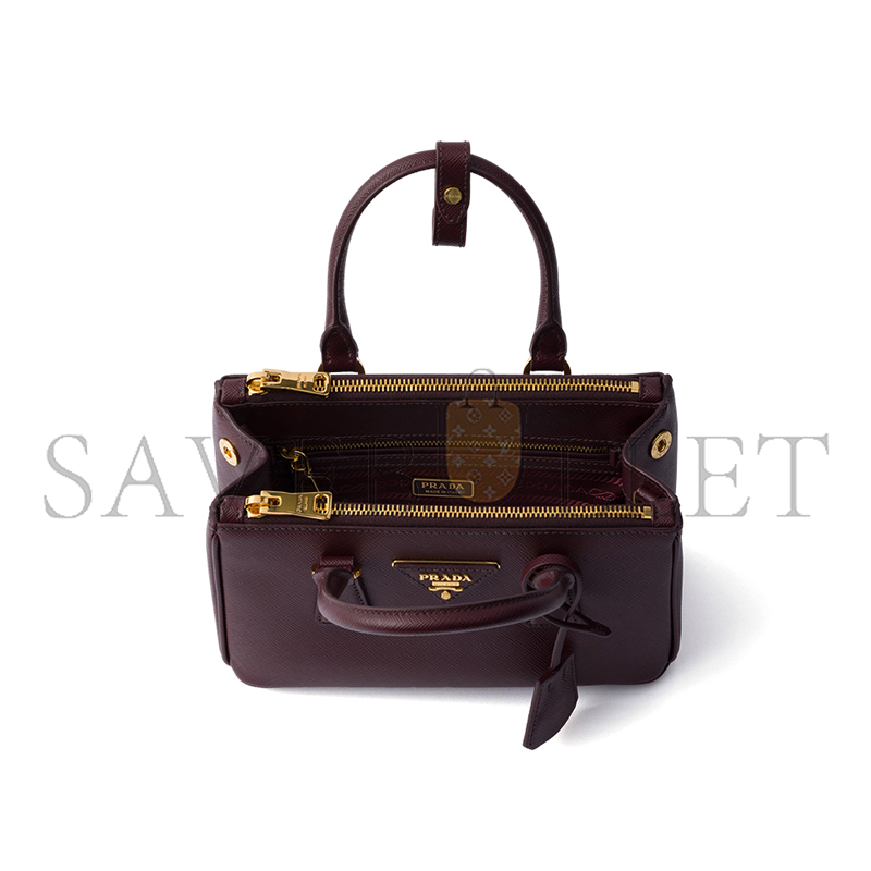 PRADA GALLERIA MINI SAFFIANO LEATHER BAG 1BA916 (21*12.5*8.5cm) 